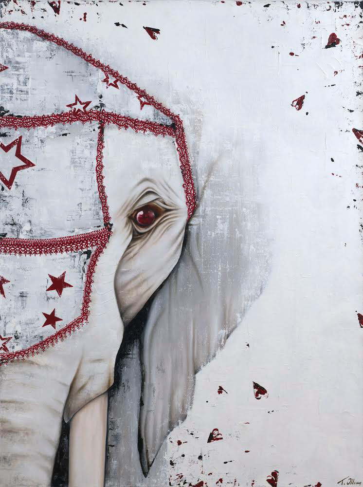 The | ELEPHANT - Oil Canvas -